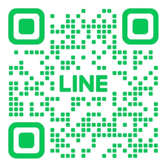 QR Code แชท บนล่างคือ ทาง Line